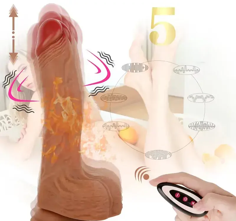 wildtoy-23-cm-isitmali-ileri-geri-hareketli-dildo-2