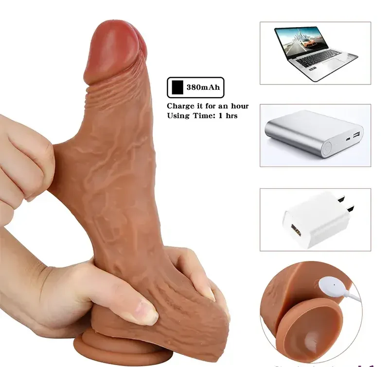 wildtoy-23-cm-isitmali-ileri-geri-hareketli-dildo-5